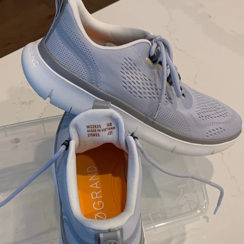 NWOT Colehaan Zero Grand ladies size 10 periwinkle blue Sneakers - Picture 7 of 10